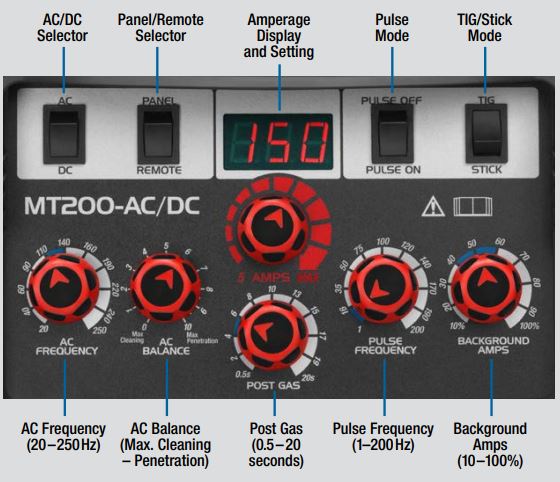 CK Worldwide MT200-AC/DC TIG Welding System